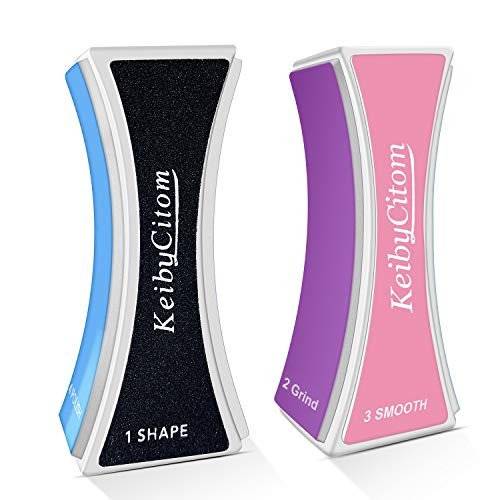 Professional Nail Buffer Block 4 Sided - Nail File and Buffer for Shaping, Smoothing & Polishing Natural Nails - 2 Pack - görsel 2