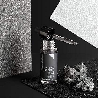 Diego dalla Palma Black Secret Uniform Purifying Skin Serum - Anti-Aging Treatment for Fine Lines and Wrinkles, Refines Skin Texture, 1 oz