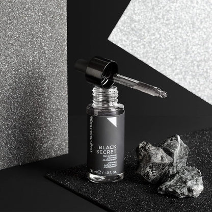 Diego dalla Palma Black Secret Uniform Purifying Skin Serum - Anti-Aging Treatment for Fine Lines and Wrinkles, Refines Skin Texture, 1 oz