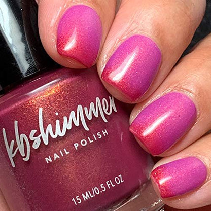 KBShimmer That's S'more Like It Tri-Thermal Nail Polish - 0.5 oz Full Size