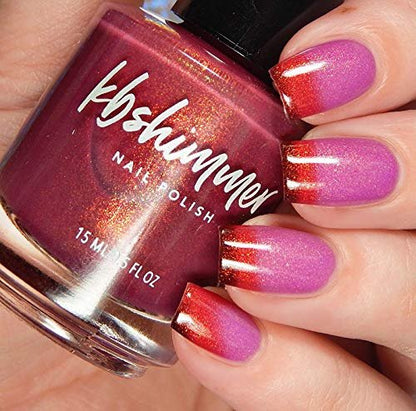KBShimmer That's S'more Like It Tri-Thermal Nail Polish - 0.5 oz Full Size