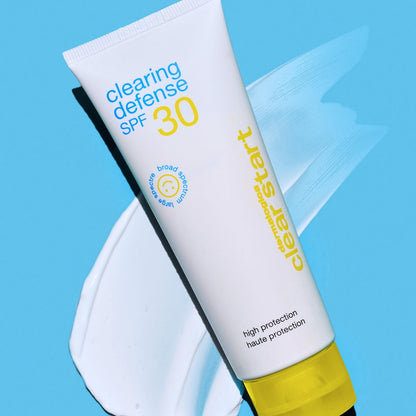 Dermalogica Clear Start Clearing Defense SPF30 Sunscreen Moisturizer for Acne Prone Skin - Lightweight Mattifying Face Moisturizer with Vitamin C, 2 Fl Oz Avelisse