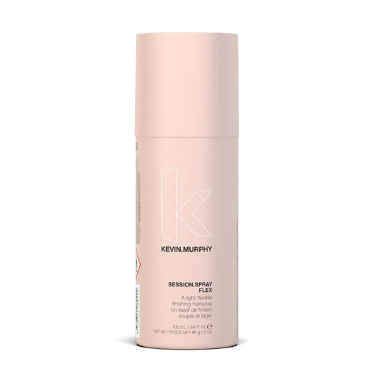 KEVIN.MURPHY SESSION.SPRAY FLEX - Flexible Finishing Hair Spray - Lightweight Hold - Humidity Resistant - Travel Size 3.4 fl oz