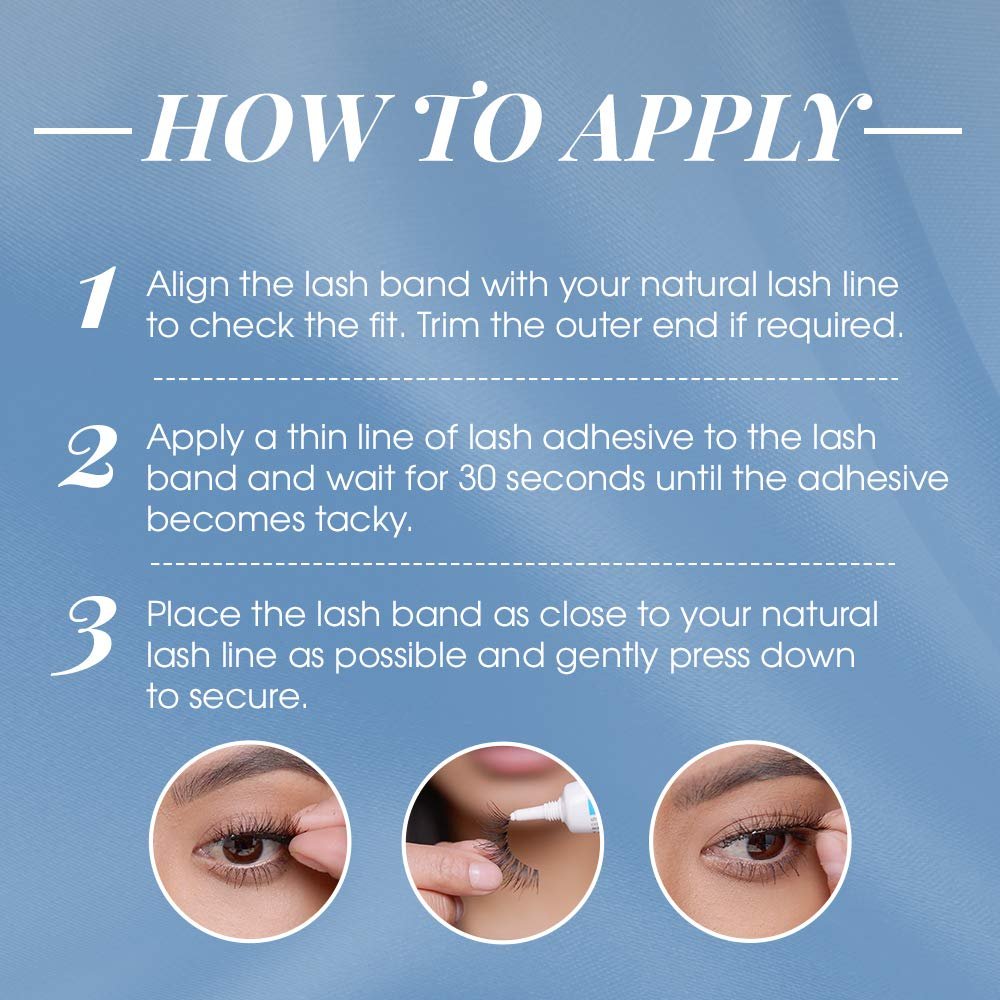 Ardell False Eyelashes Deluxe Pack: 4 Natural Look Strip Lashes with Duo Lash Adhesive & Applicator - Black, Lightweight - görsel 7