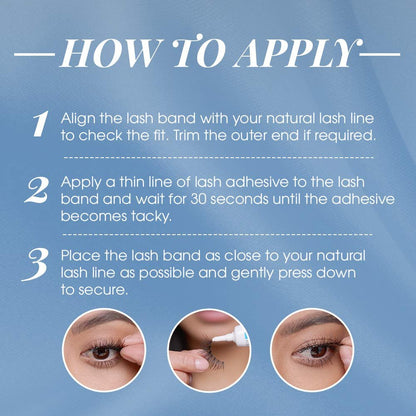 Ardell False Eyelashes Deluxe Pack: 4 Natural Look Strip Lashes with Duo Lash Adhesive & Applicator - Black, Lightweight