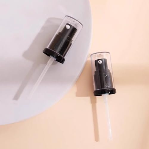 2-Pack Replacement Press Cover Air Pump for Maybelline Fit Me Matte + Poreless Liquid Foundation - Black - görsel 4