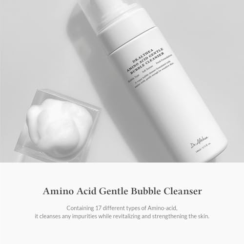 Dr.Althea Amino Acid Gentle Bubble Cleanser - Vegan Foam Face Wash for Sensitive Skin, 4.73 fl oz Avelisse