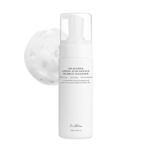 Dr.Althea Amino Acid Gentle Bubble Cleanser - Vegan Foam Face Wash for Sensitive Skin, 4.73 fl oz Avelisse