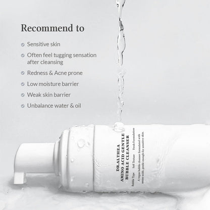 Dr.Althea Amino Acid Gentle Bubble Cleanser - Vegan Foam Face Wash for Sensitive Skin, 4.73 fl oz Avelisse