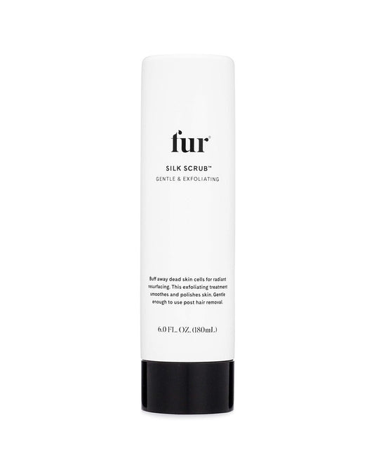 Fur Silk Scrub: Premium KP Bump Eraser - Exfoliating & Resurfacing Body Scrub for Smooth, Hydrated Skin & Ingrown Hair Prevention with Natural Oils & AHAs (6 Fl Oz) Avelisse