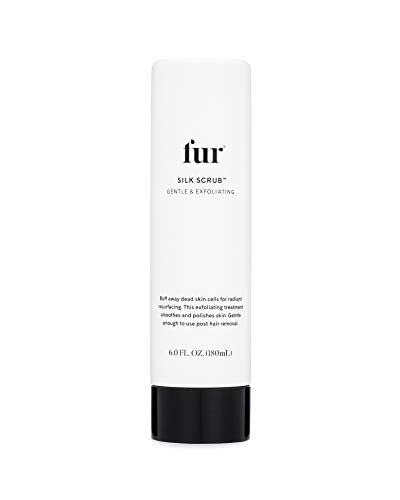 Fur Silk Scrub: Premium KP Bump Eraser - Exfoliating & Resurfacing Body Scrub for Smooth, Hydrated Skin & Ingrown Hair Prevention with Natural Oils & AHAs (6 Fl Oz) Avelisse