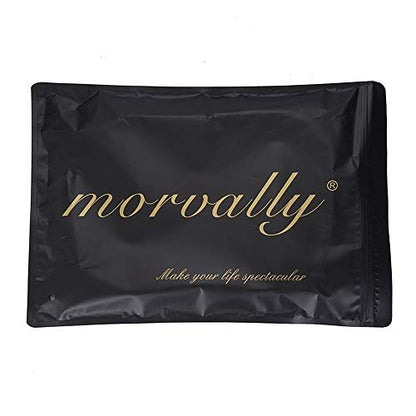 Morvally Short Messy Black Heat Resistant Synthetic Hair Wig for Cosplay, Halloween, Anime Avelisse
