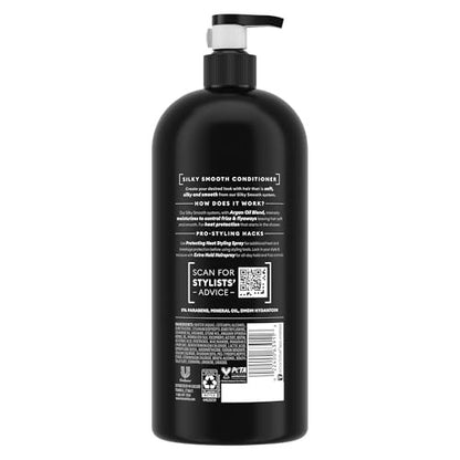 TRESemmé Smooth and Silky Conditioner with Pump, 39 oz - Frizz Control & Silky Smooth Hair