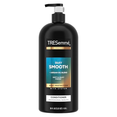 TRESemmé Smooth and Silky Conditioner with Pump, 39 oz - Frizz Control & Silky Smooth Hair - görsel 2