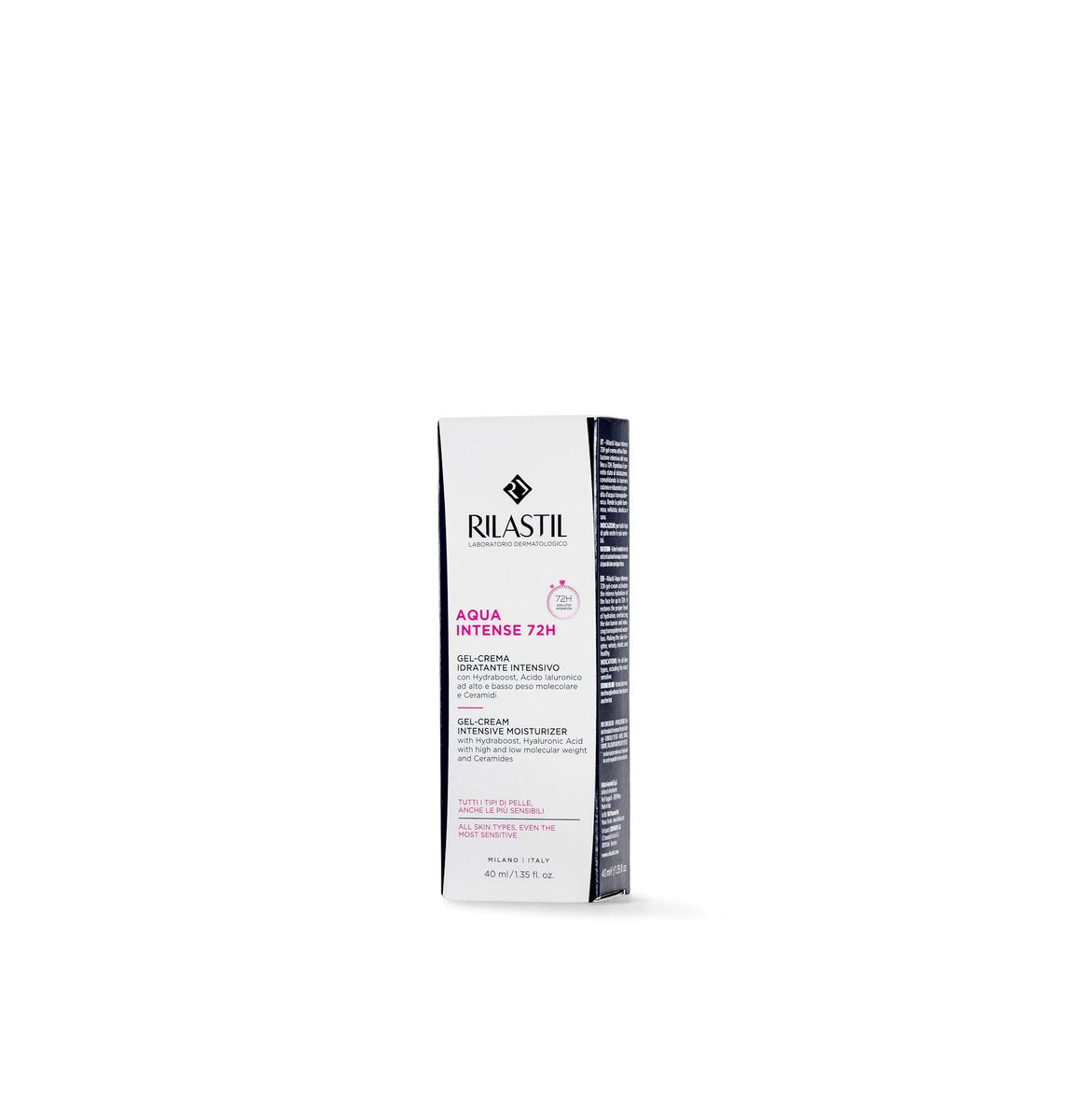 RILASTIL Aqua Intense 72H Gel-Cream Intensive Moisturizer 40ml – Long-Lasting Hydration for Dehydrated Skin Avelisse