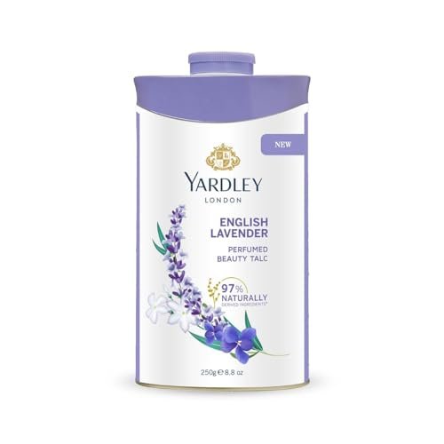 Yardley English Lavender Perfumed Talc - 250g (8.81 oz) - Classic Silky Body Powder - görsel 2