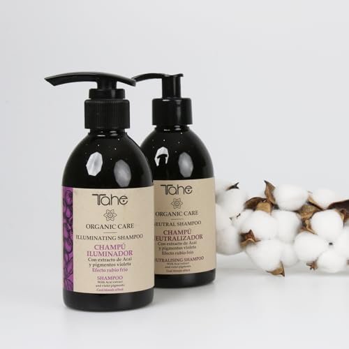Tahe Organic Care Illuminating Shampoo Cool Blonde Effect - 300ml - görsel 12