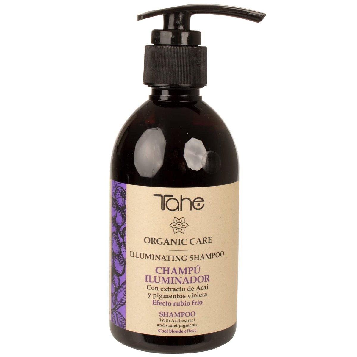 Tahe Organic Care Illuminating Shampoo Cool Blonde Effect - 300ml - görsel 1