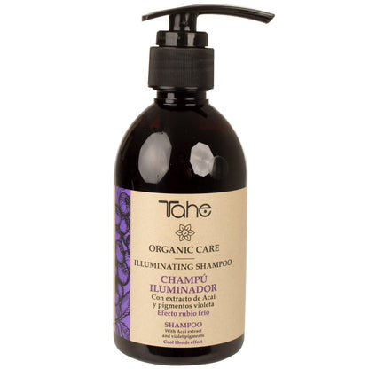 Tahe Organic Care Illuminating Shampoo Cool Blonde Effect - 300ml
