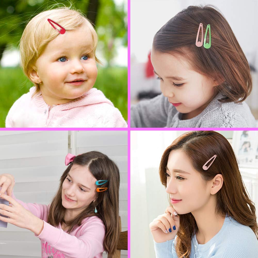 JIARON 80PCS Hair Clips - 2 Inch Non-Slip Metal Hair Barrettes for Girls, Kids, Baby, and Women (20 Colors) - görsel 11