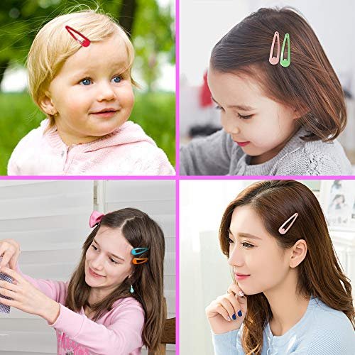 JIARON 80PCS Hair Clips - 2 Inch Non-Slip Metal Hair Barrettes for Girls, Kids, Baby, and Women (20 Colors) - görsel 12
