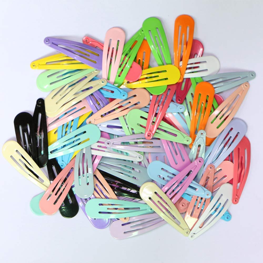 JIARON 80PCS Hair Clips - 2 Inch Non-Slip Metal Hair Barrettes for Girls, Kids, Baby, and Women (20 Colors) - görsel 9