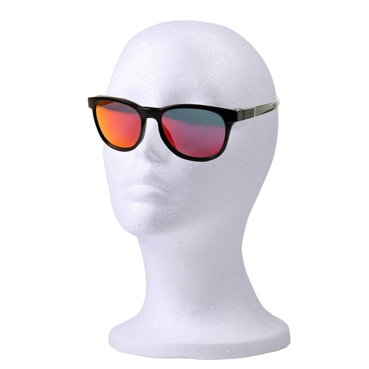 Foraineam 2 Pack Foam Wig Display Stand – Female Mannequin Wig Holder, White Foam Heads for Glasses, Mask, Hat, and Hairpieces Avelisse