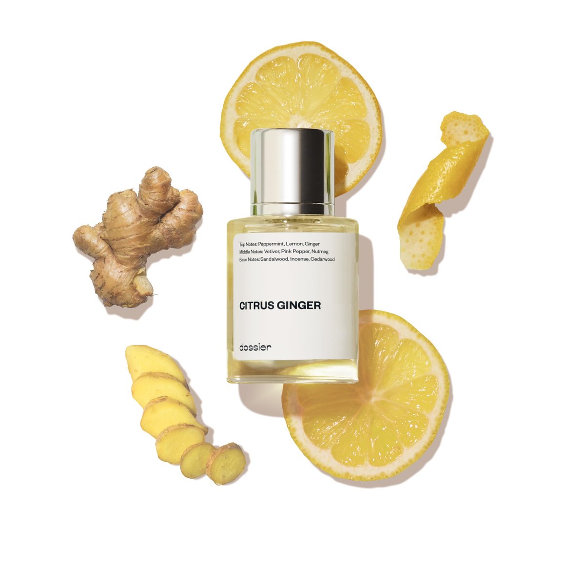 Dossier Citrus Ginger Eau de Parfum for Men | Luxury Fragrance 50ml Avelisse