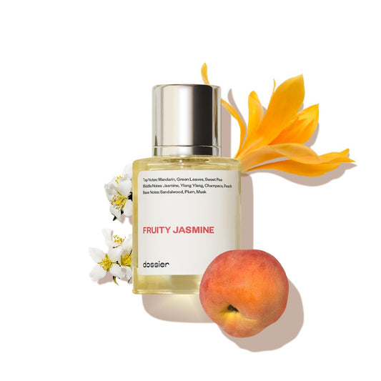 Dossier Fruity Jasmine Eau de Parfum for Women – 1.7 Fl Oz (50ml) – Luxury Vegan Fragrance Avelisse