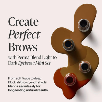 Perma Blend Forest Brown Microblading Ink – Neutral Medium Brown Permanent Eyeliner Tattoo Ink (0.5 oz) Avelisse