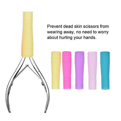 Silicone Cuticle Trimmer Nippers Covers – Protective Sleeves for Manicure & Pedicure Tools (2 Pack)