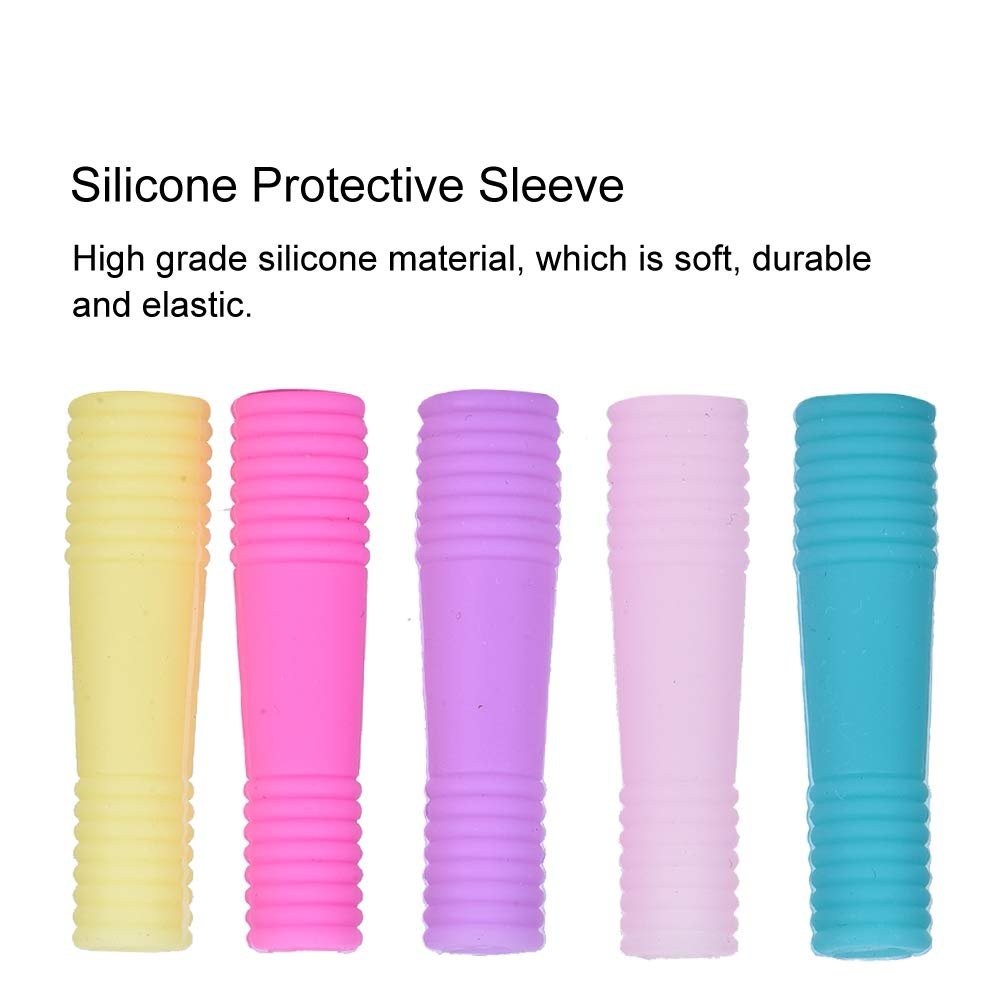 Silicone Cuticle Trimmer Nippers Covers – Protective Sleeves for Manicure & Pedicure Tools (2 Pack) - görsel 7