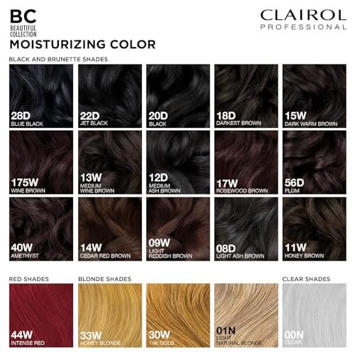 Clairol Professional Beautiful Collection Hair Color - 17W Rosewood Brown (3 oz) - görsel 18
