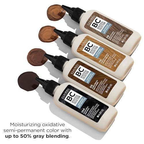 Clairol Professional Beautiful Collection Advanced Gray Solutions Semi-Permanent Hair Color, 4A Chai Brown, 3 oz - görsel 10