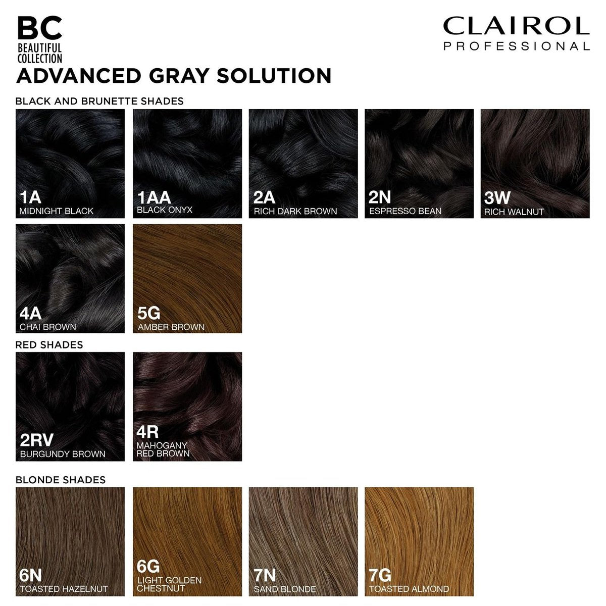 Clairol Professional Beautiful Collection Advanced Gray Solutions Semi-Permanent Hair Color, 4A Chai Brown, 3 oz - görsel 15