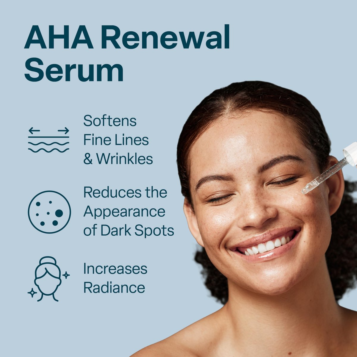 QRxLabs 15% Glycolic Acid Renewal Serum – Exfoliating AHA Serum for Smoother, Brighter Skin – 1 Fl Oz Avelisse