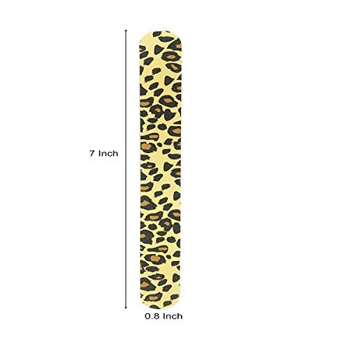 HeeYaa 10-Piece Professional Double-Sided 100/180 Grit Nail Files & Buffers - Colorful Emery Boards for Manicure & Pedicure - görsel 4