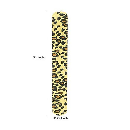 HeeYaa 10-Piece Professional Double-Sided 100/180 Grit Nail Files & Buffers - Colorful Emery Boards for Manicure & Pedicure