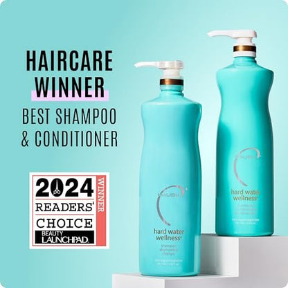 Malibu C Hard Water Wellness Shampoo and Conditioner Duo – Hydrating Hair Care for Shine & Manageability – Protects from Waterborne Elements That Cause Dry, Damaged Hair (33.8 oz) Avelisse