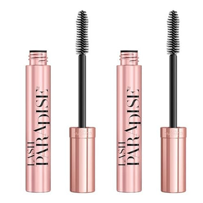 L'Oreal Paris Voluminous Lash Paradise Mascara, Washable Black, 0.28 Fl Oz (Pack of 2) Avelisse