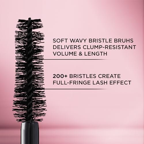 L'Oreal Paris Voluminous Lash Paradise Mascara, Washable Black, 0.28 Fl Oz (Pack of 2) Avelisse