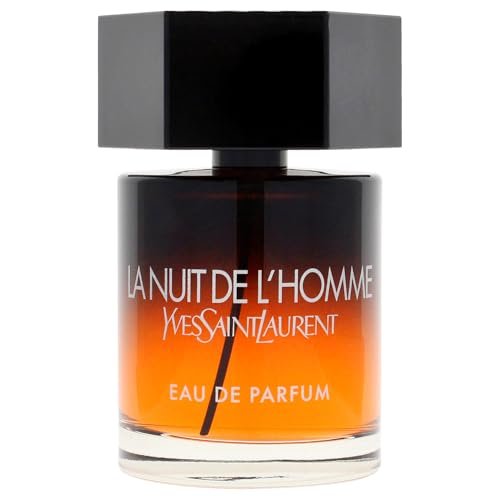 Yves Saint Laurent La Nuit De L'Homme Eau de Parfum, 3.3 Fl Oz - Intense & Seductive Men's Fragrance Avelisse
