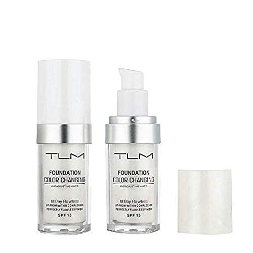 KOSIMI TLM Color Changing Foundation – 30ml White Liquid Base That Matches Your Skin Tone - görsel 7