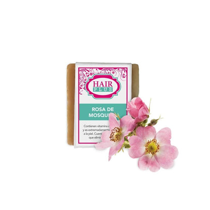 Hair Plus JABÓN ROSA DE MOSQUETA – Rosehip Soap 4.5 Oz