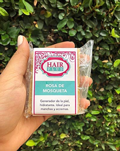 Hair Plus JABÓN ROSA DE MOSQUETA – Rosehip Soap 4.5 Oz - görsel 4