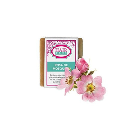 Hair Plus JABÓN ROSA DE MOSQUETA – Rosehip Soap 4.5 Oz