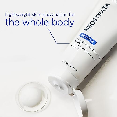 NEOSTRATA Glycolic Renewal Smoothing Lotion - Lightweight Oil-Free & Fragrance-Free Face, Body & Hand Lotion (6.8 oz) Avelisse