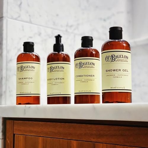 C.O. Bigelow Lavender Peppermint Body Lotion 10.1 Fl Oz – Moisturizing with Aloe Vera & Shea Butter Avelisse