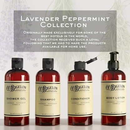 C.O. Bigelow Lavender Peppermint Body Lotion 10.1 Fl Oz – Moisturizing with Aloe Vera & Shea Butter Avelisse