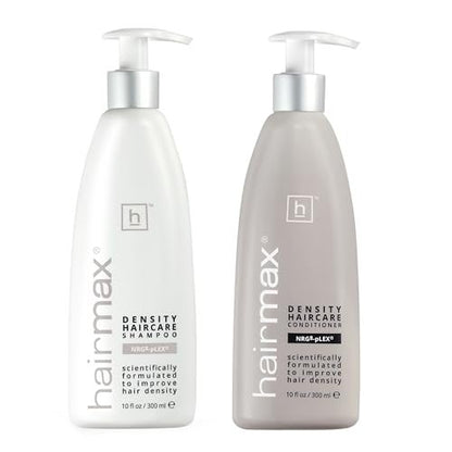 Hairmax Anti-Thinning Shampoo & Conditioner Set – Sulfate-Free, Paraben-Free Hair & Scalp Therapy, 10 fl oz Each Avelisse